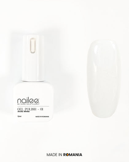 Gel Polish 01 Arctic White 12 ml