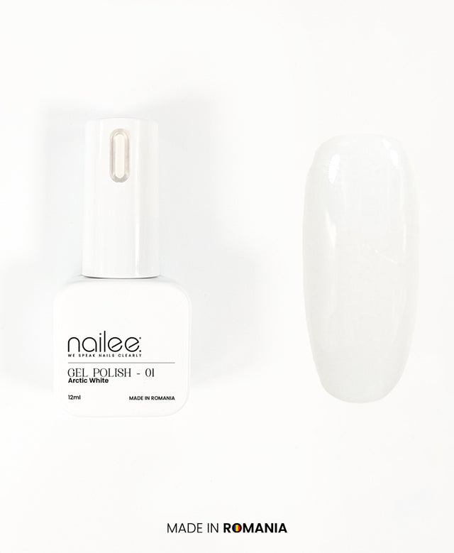 Gel Polish 01 Arctic White 12 ml