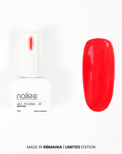 Gel Polish 07 Neon Red 12 ml