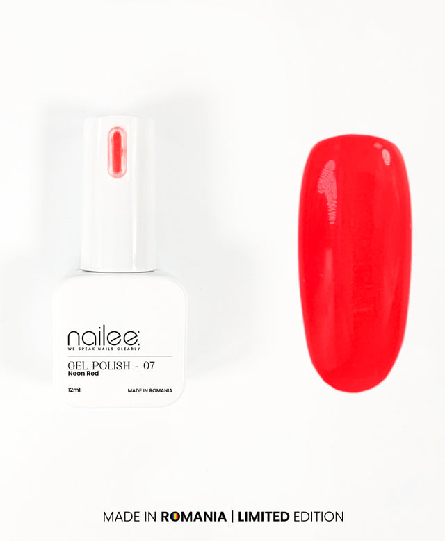 Gel Polish 07 Neon Red 12 ml