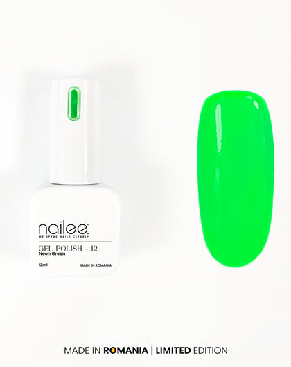 Gel Polish 12 Neon Green 12 ml