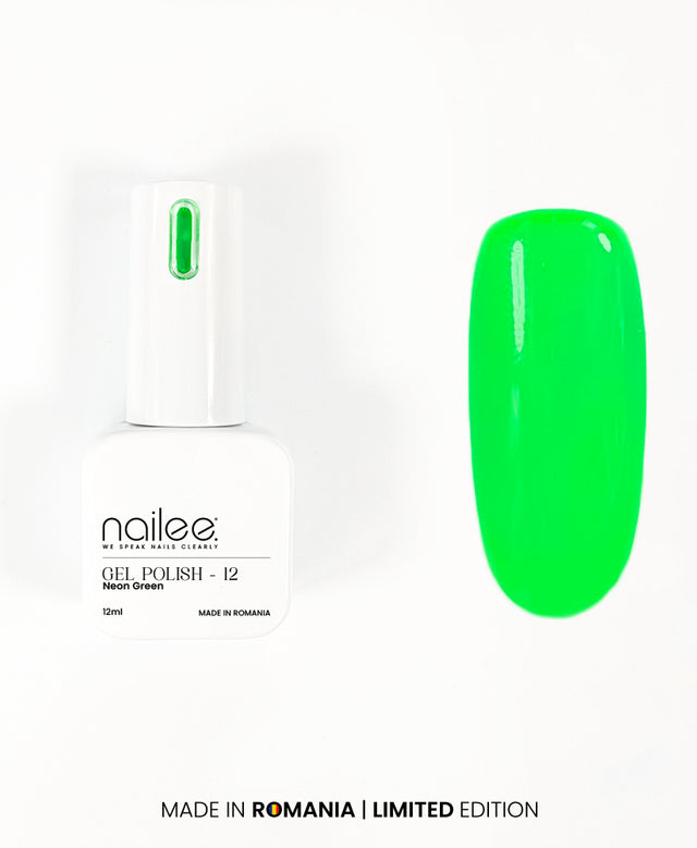 Gel Polish 12 Neon Green 12 ml