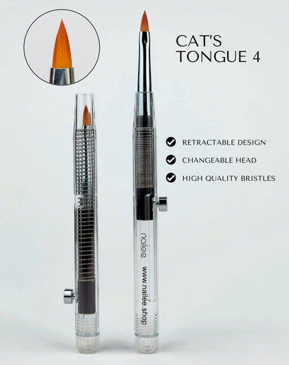 Pensula Cat's Tongue 4